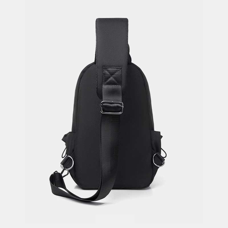 Schultertasche für Herren, abriebfest, lässiger Oxford-Umhängerucksack
