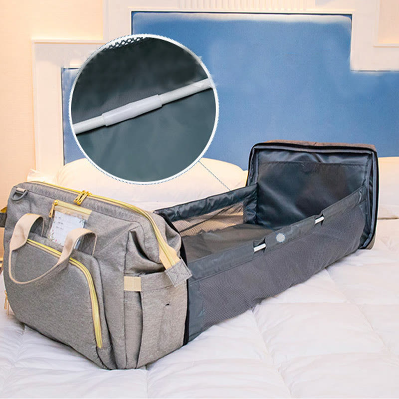 Mama-Tasche für den täglichen Gebrauch im Freien, tragbare, faltbare Kinderbett-Freizeit-Mama-Tasche
