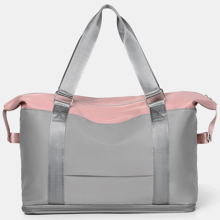 Reisetasche für Damen, große Aufbewahrungstasche mit Fach für trockene und nasse Abteile