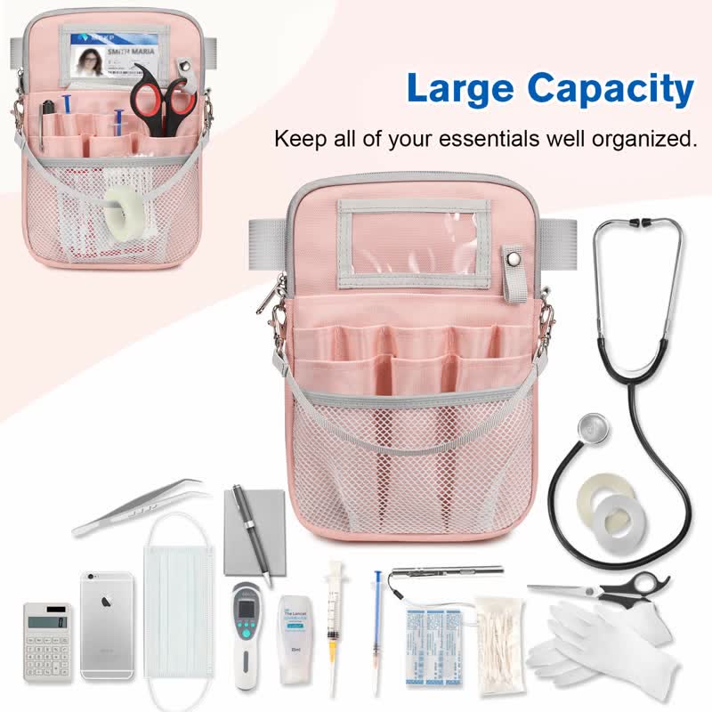 Gürteltasche für die Krankenpflege mit Taschen für medizinische Ausrüstung, Klebebandhalter, Gürteltasche für Krankenschwestern