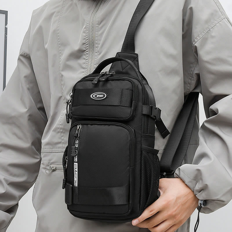 Leichte Reisegeldbörse für Männer, praktische wasserdichte Outdoor-Brusttasche