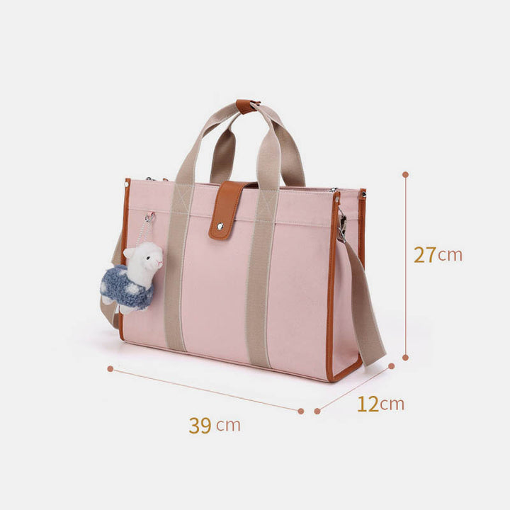 Tragetasche mit schweren Fächern, große Kapazität, Handtasche für junge Mütter, Einkaufstasche, Strandtasche, Reisetasche