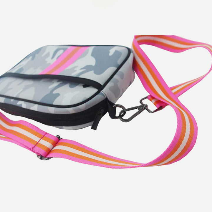 Leichte Umhängetasche Damen Geldbörse Neopren Handtasche Strandtasche
