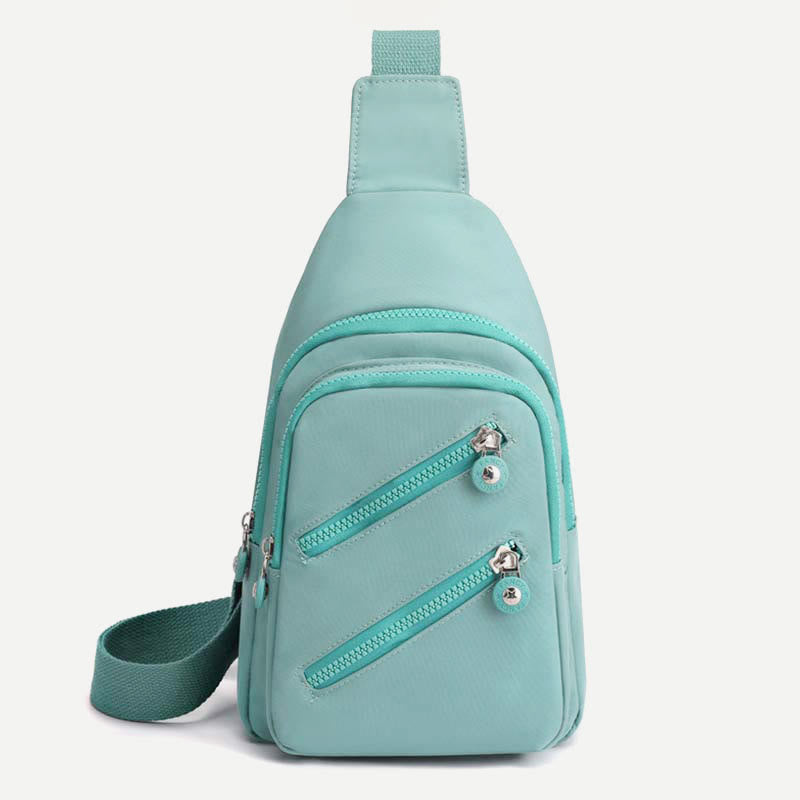 Schultertasche für Damen, großes Fassungsvermögen, wasserdicht, lässige Umhängetasche aus Nylon