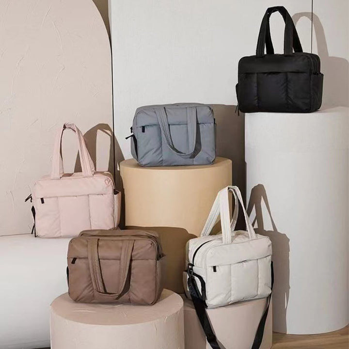 Reisetasche für Damen, große Kapazität, Aufbewahrungstasche aus Polyester
