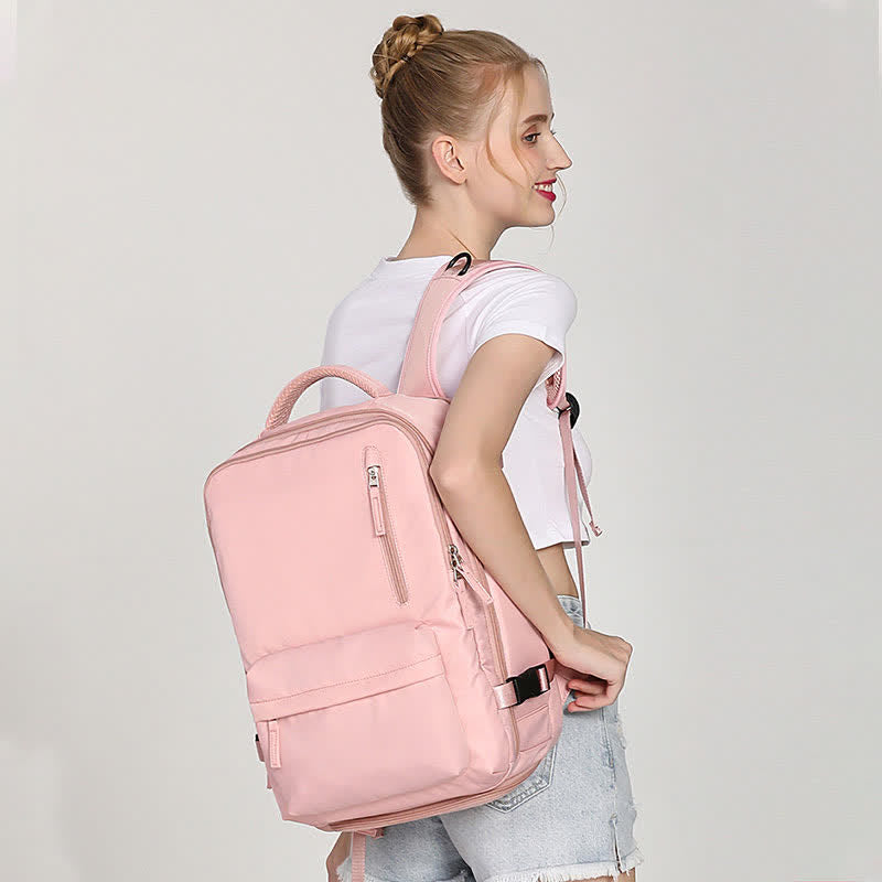 Rucksack mit mehreren Taschen für Frauen und Mädchen, Reise-Laptop-Rucksack, College-Büchertasche