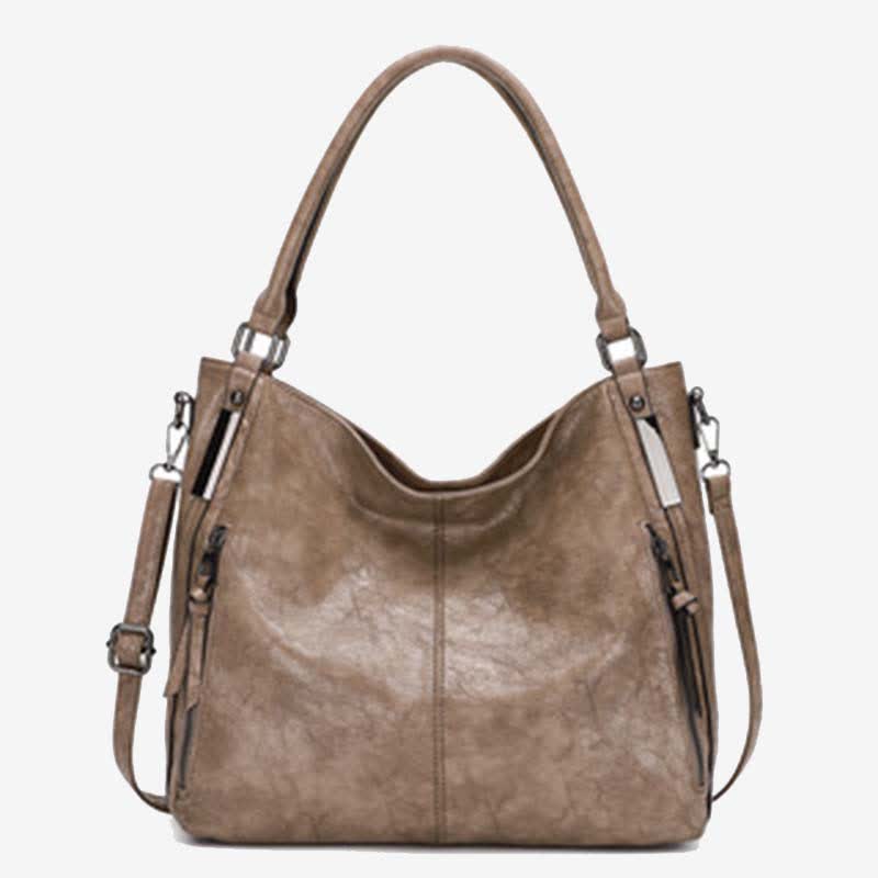 Hobo-Handtaschen aus Leder für Damen, Designer-Schultertaschen, Umhängetaschen
