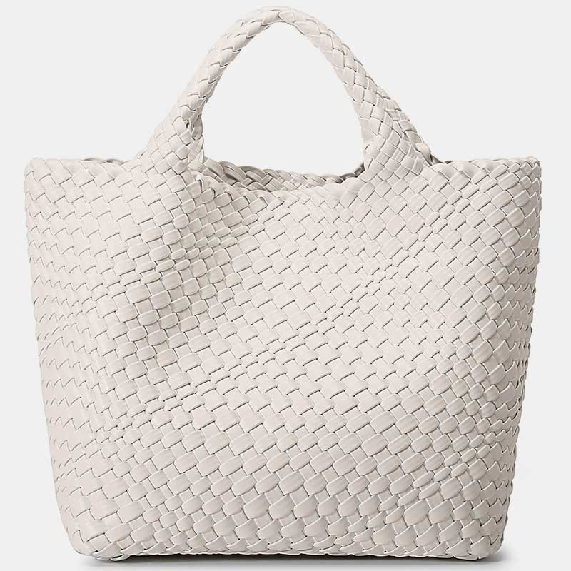 Handtasche für Damen, groß, für den Sommer oder den Strand, Kunstleder, Tragetasche