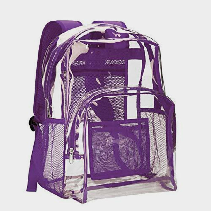 Rucksack für Schüler, transparentes PVC, Freizeit, täglicher Schulranzen