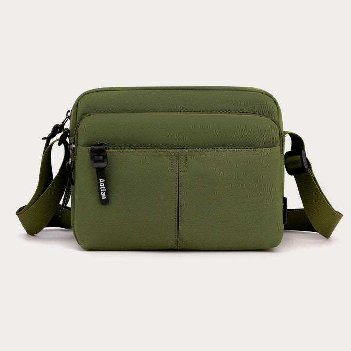 Unisex Leichte Casual Umhängetasche Mehrere Taschen Robuste Schulter Tasche Geldbörse