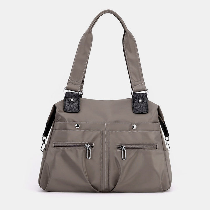 Damen Nylon Schultertasche Leichte wasserdichte Tragetasche Casual Arbeitstasche Geldbörse