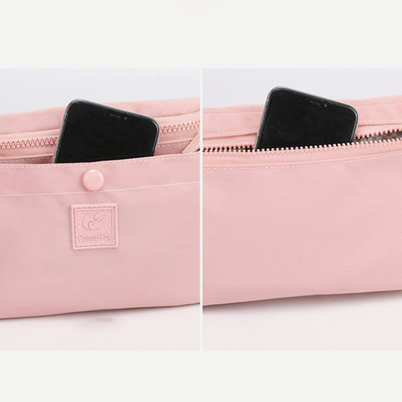 Leichte Hüfttasche für Damen, wasserdicht, für Reisen und Sport, Brusttasche