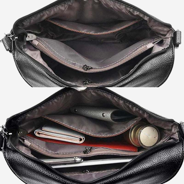 Elegante, klassische Umhängetasche mit großem Fassungsvermögen