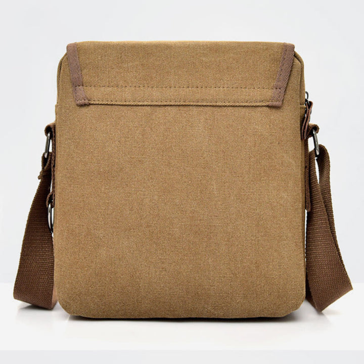 Umhängetasche für Herren, Retro-Canvas-Business-Umhängetasche