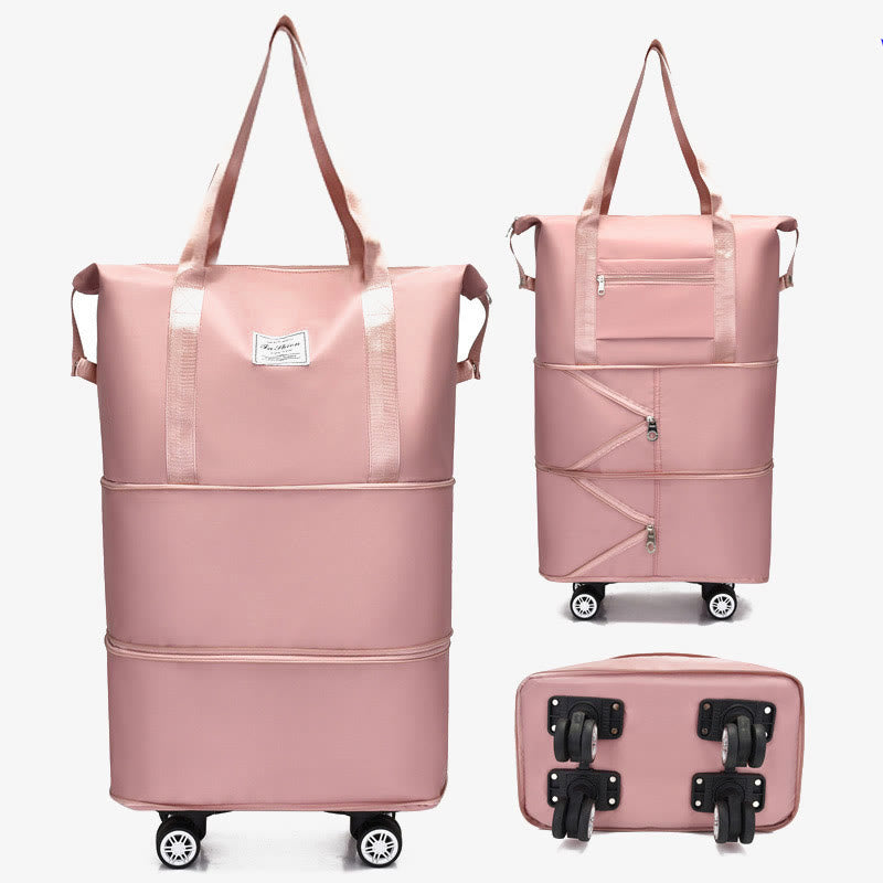 Große Reisetasche für kurze Reisen, praktische, zusammenklappbare Reisetasche für Damen