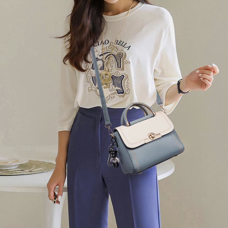 Umhängetasche für Damen, Vintage, große Kapazität, Frühlings-Umhängetasche