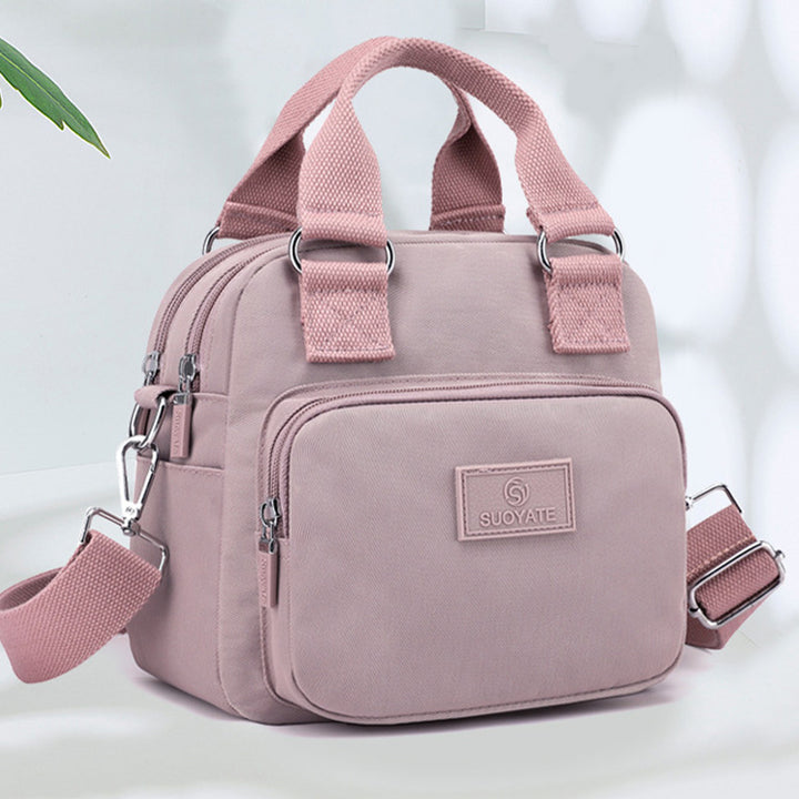 Umhängetasche für Damen, wasserabweisend, große Schultertasche mit Tragegriff oben