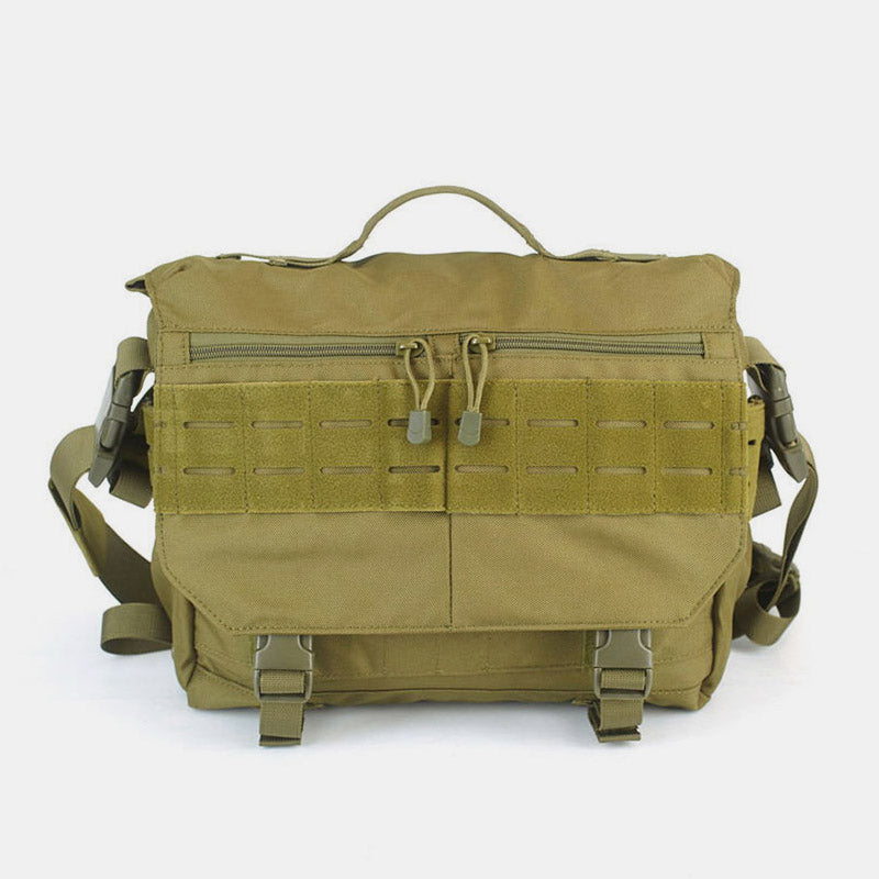 Herren Militär Messenger Bag Umhängetasche Reisetragetasche mit mehreren Fächern