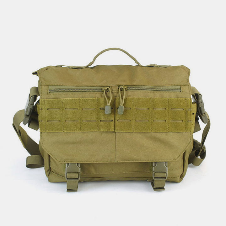 Herren Militär Messenger Bag Umhängetasche Reisetragetasche mit mehreren Fächern