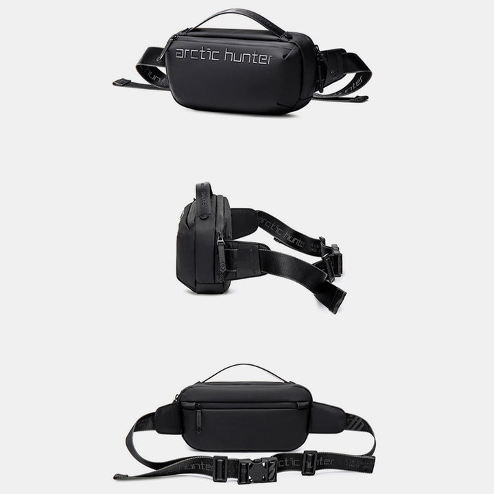 Multifunktionale Umhängetasche für Herren, modische Gürteltasche, Schultertasche mit Tragegriff oben