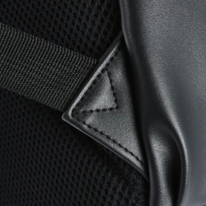 Rucksack für Herren, wasserdicht, PVC, großes Fassungsvermögen, Tagesrucksack für Studenten