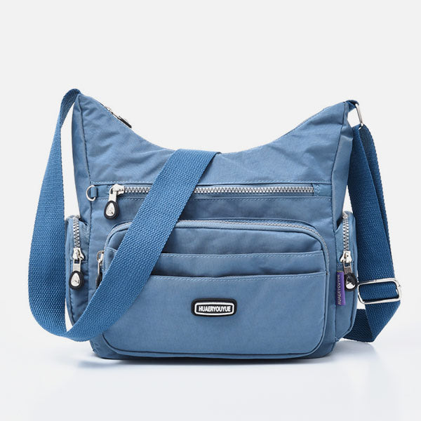 Wasserdichte Umhängetasche aus Nylon mit mehreren Taschen