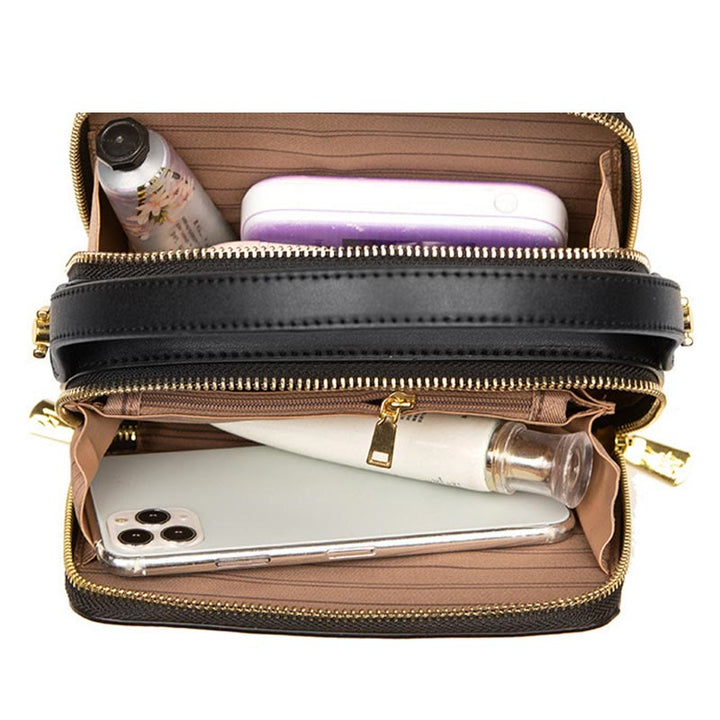 Top-Griff-Tasche für Frauen Vintage Stickerei Folk-Custom Shopping Umhängetasche