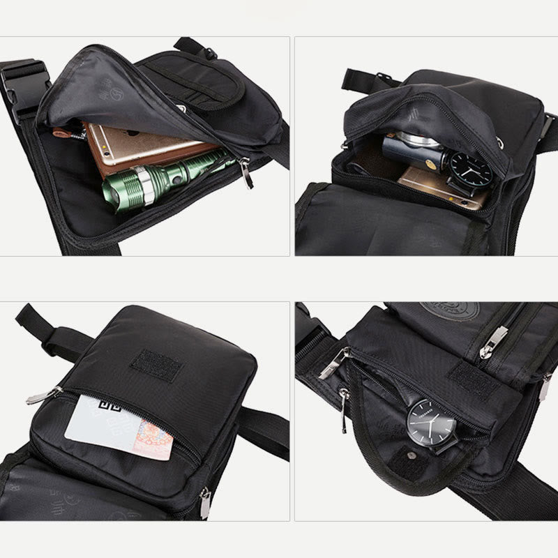 Beintasche, Oberschenkeltasche, für Männer, Bergsteigen, Motorsport, Hüfttasche
