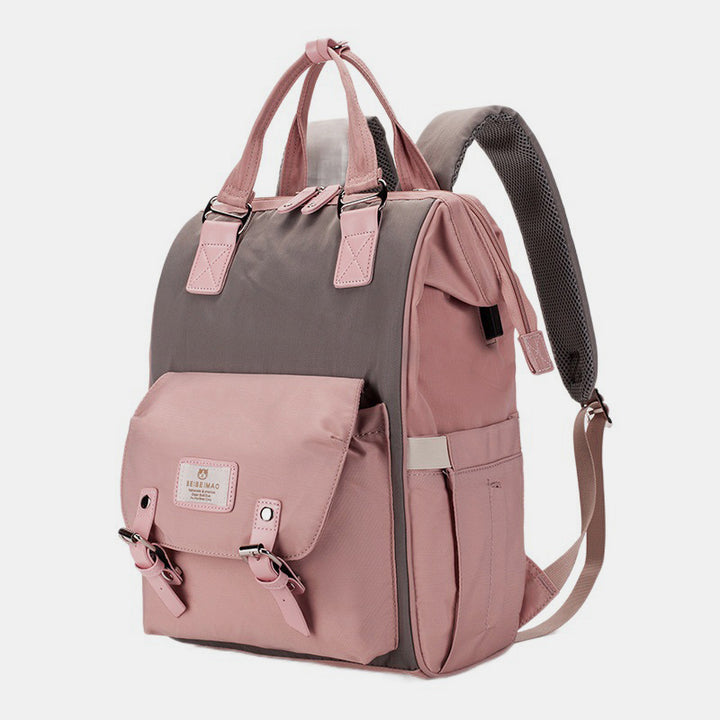 Multi Pocket Funktionale Wickeltasche Rucksack Reiserucksack Mama Tasche