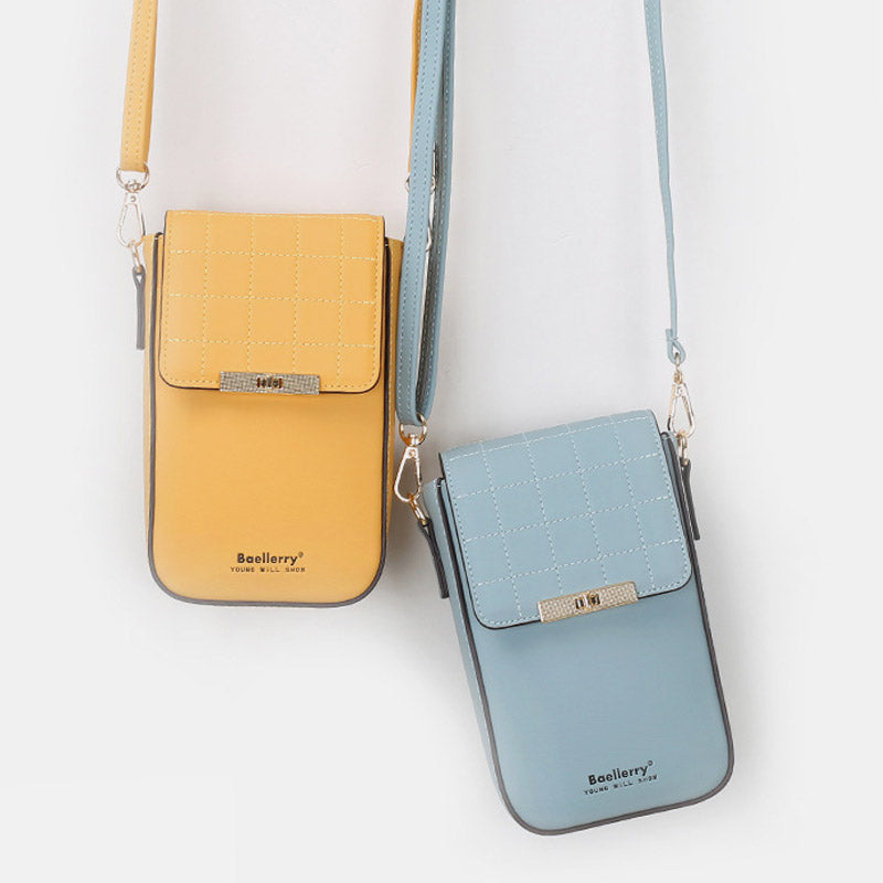 Handytasche mit mehreren Kartenfächern, Umhängetasche