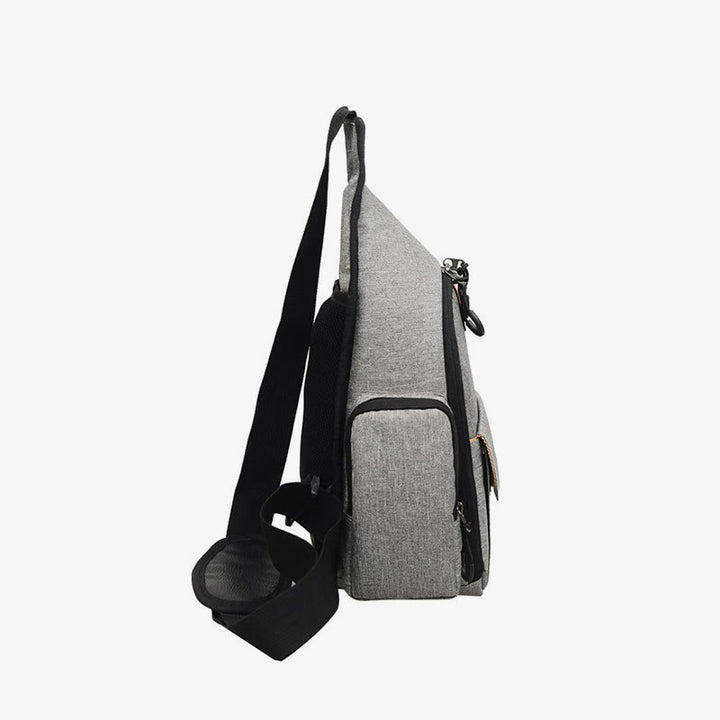 SLR-Digitalkameratasche für den Außenbereich, robuste Brusttasche aus Nylon