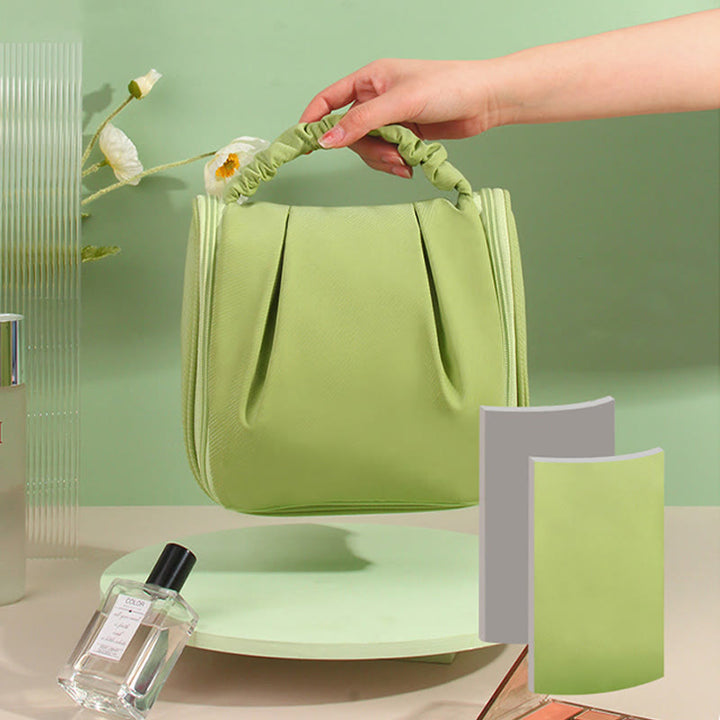 Tragbare Make-up-Handtasche für Damen, große Reiseaufbewahrungstasche