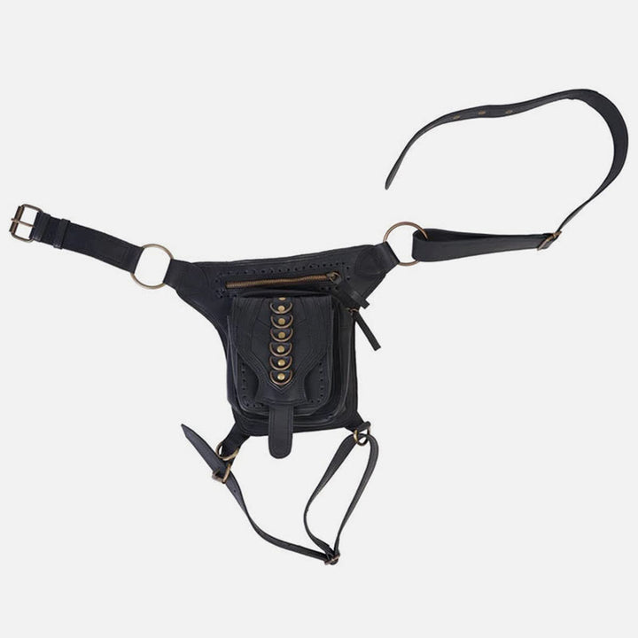 Verstellbare Beintasche für Damen, mittelalterliche Outdoor-Sport-Hüfttasche