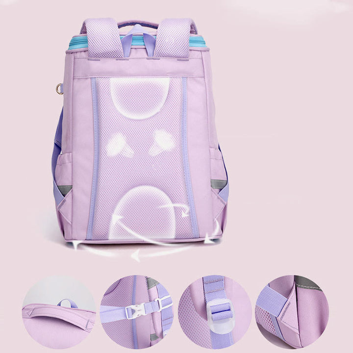 Rucksack für Grundschüler, verschleißfest, mit Ridge-Schutz, Schultasche
