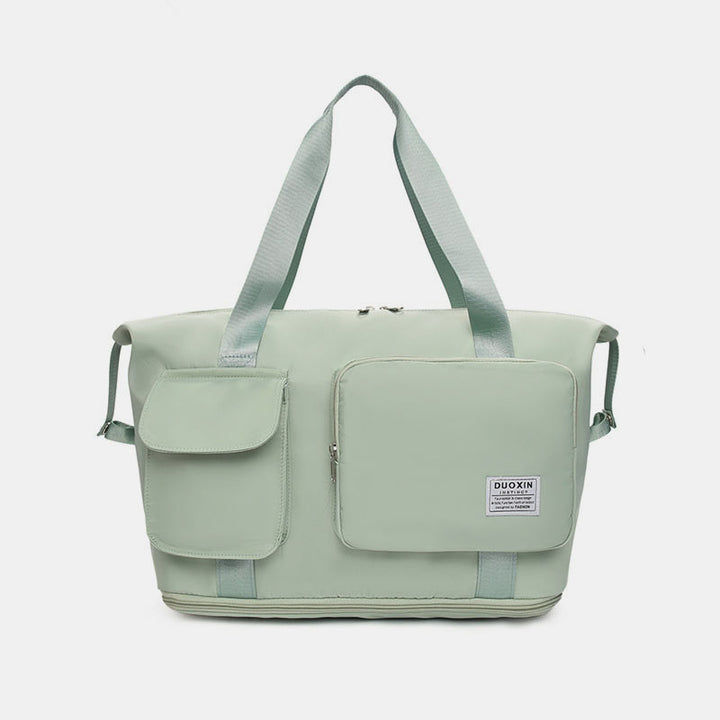 Wasserdichte, leichte, erweiterbare Fitness-Reisehandtasche mit großem Fassungsvermögen