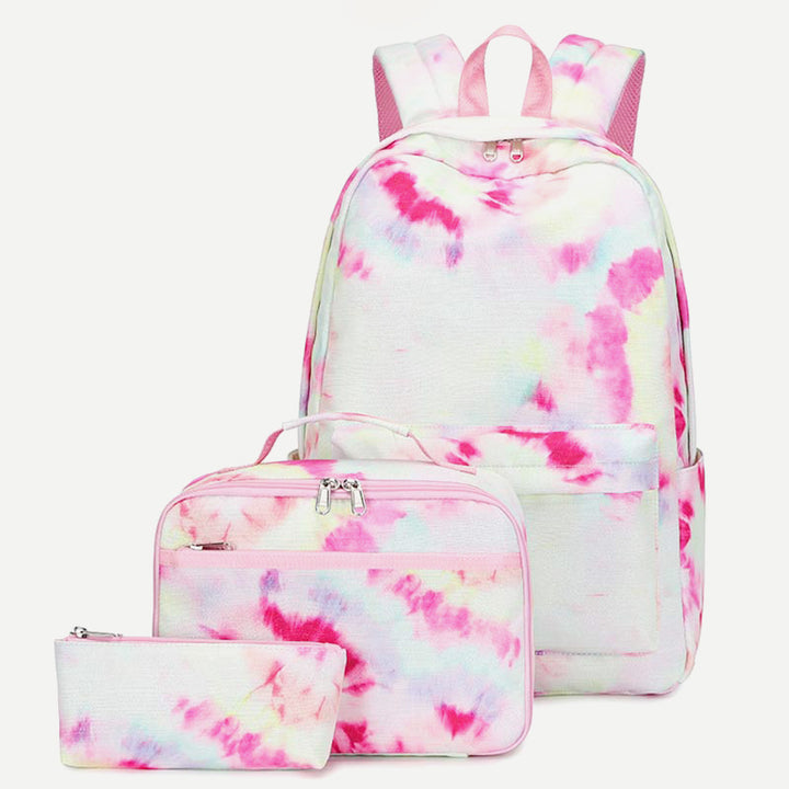 Schulrucksack für Mädchen und Frauen, Laptop, College, Büchertasche mit Lunchtasche, Stiftetui