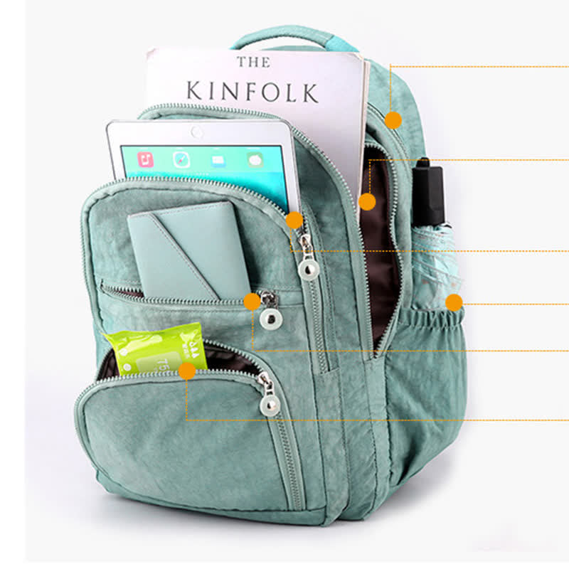 Damen-Rucksack, Laptop-Rucksack für Damen, lässige Tasche, Reise-Tagesrucksack