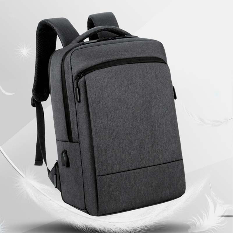 Leichter, schwerer, weiter tragbarer Business-Rucksack mit großer Kapazität und USB-Ladeanschluss