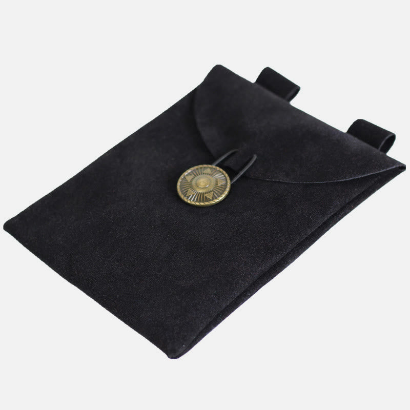 Mittelalterliche Gürteltasche Wikinger Ritter Leder Aufbewahrungsgürteltasche