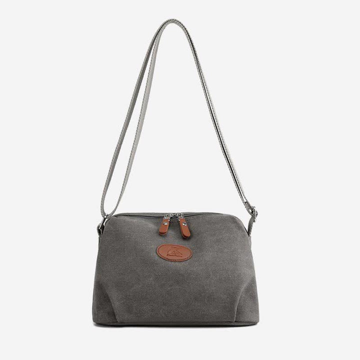 Umhängetasche aus Canvas für Damen, leicht, kleine Schultertasche