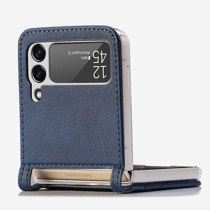 Samsung Galaxy Z Flip&amp; Z Flip 5 6 Handyhülle Leder Handytasche mit Kartenhalter
