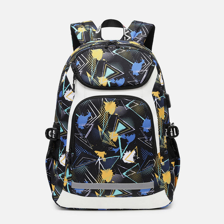 Laptop-Rucksack für Herren, groß, für College, Schule, Büchertaschen, Reise-/Arbeitstasche