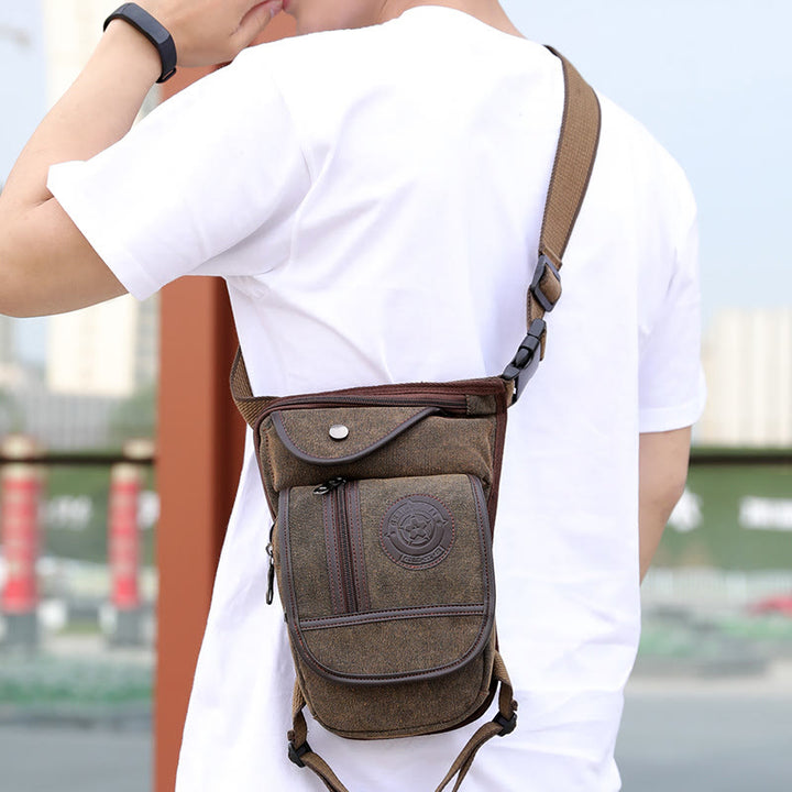 Beintasche, Oberschenkeltasche, für Männer, Bergsteigen, Motorsport, Hüfttasche
