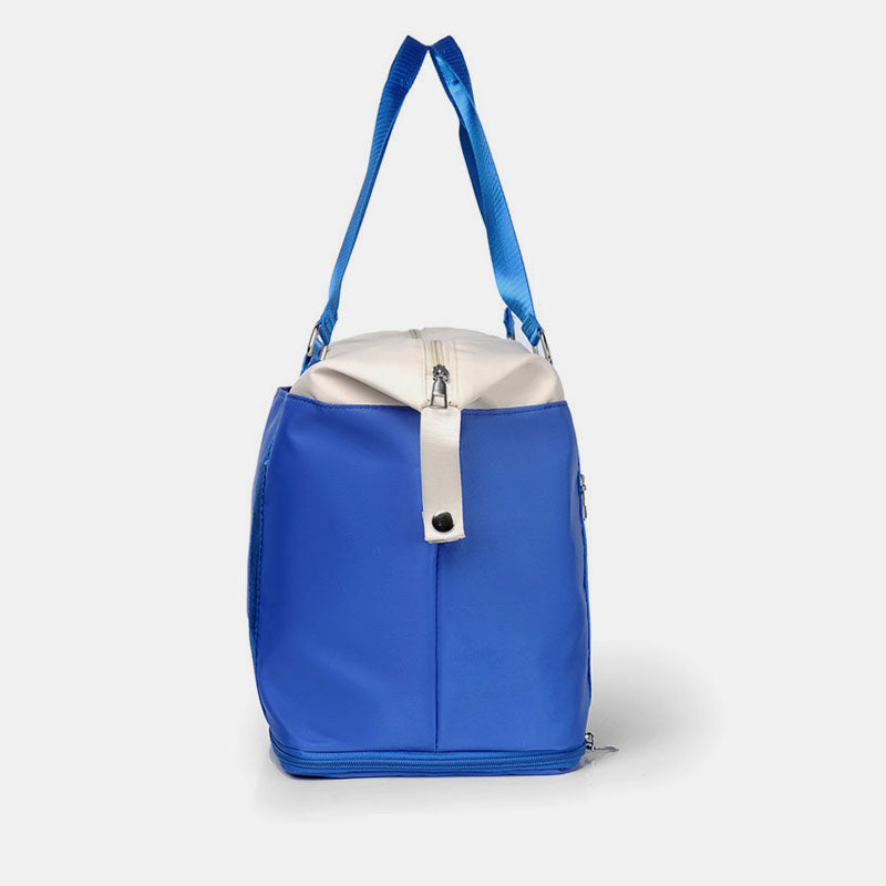 Reisetasche für Damen, große Aufbewahrungstasche mit Fach für trockene und nasse Abteile