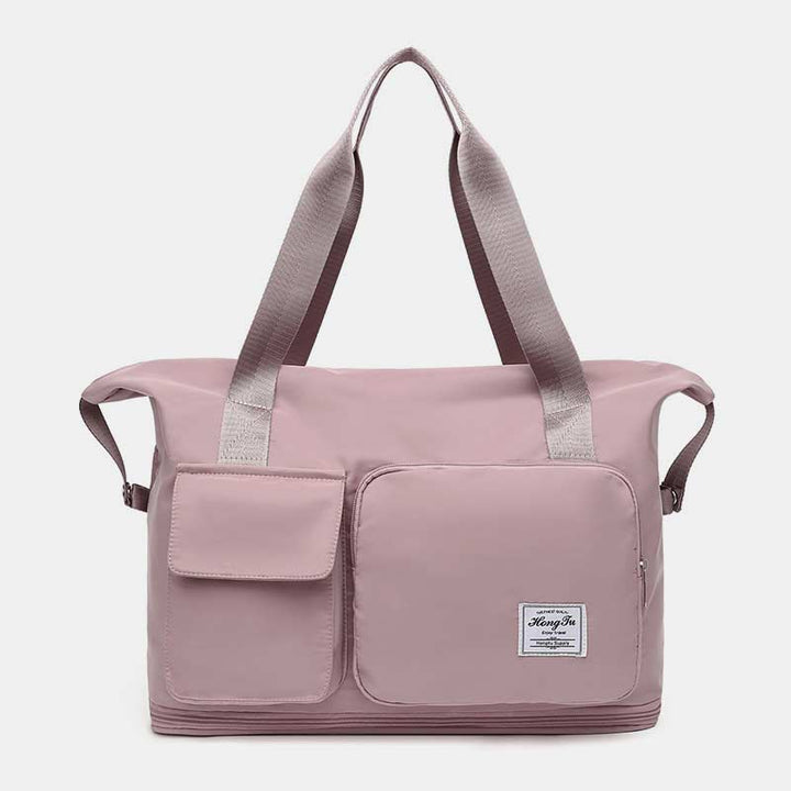 Tragbare Reisetasche mit großem Fassungsvermögen für Damen und Herren, faltbare Reisehandtasche