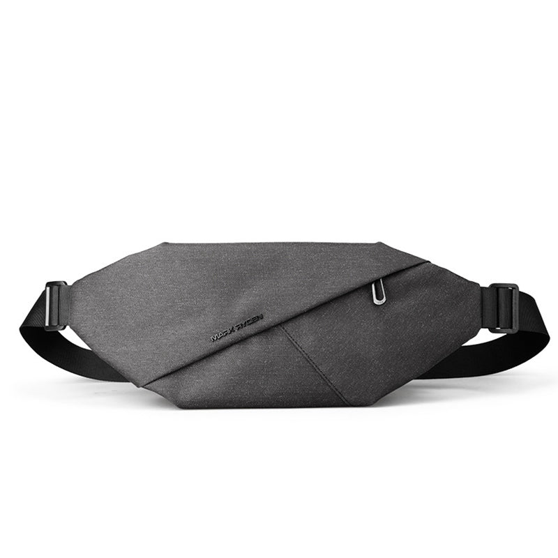 Kleine Brusttasche für Herren, funktionaler, wasserdichter, lässiger Tagesrucksack, Sling-Umhängetasche