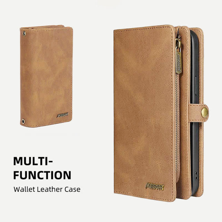 2-in-1-Telefontasche/Geldbörsenhülle für iPhone mit Umhängegurt