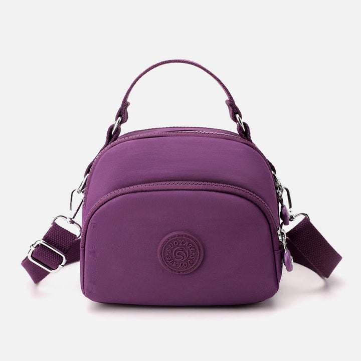 Leichte, wasserabweisende Handtasche für Damen mit mehreren Taschen