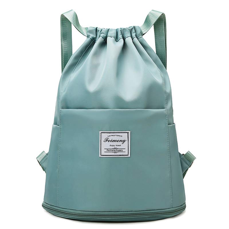 Kordelzug-Rucksack für Damen, wasserdicht, groß, Nass- und Trockentrennrucksack