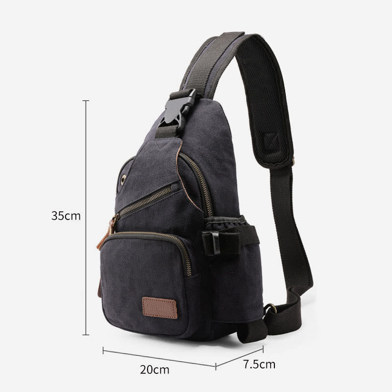 Schultertasche für Herren, lässig, für Reisen, Outdoor, Wandern, Umhängetasche, Tagesrucksack
